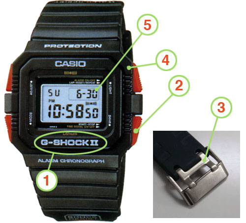 二階堂隆のデザインしたG-SHOCK Ⅱ号