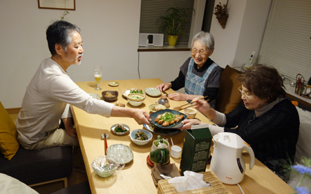 ハハーズの夕食.JPG