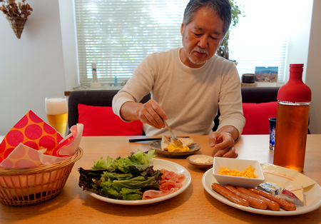 二階堂隆のランチ.JPG